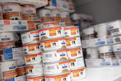 canned pet food