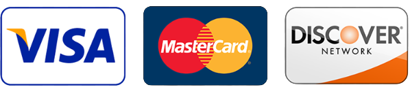 Visa, Mastercard, Discover